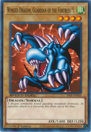 Winged Dragon, Guardian of the Fortress #1 [SS04-ENA04] Common | The CG Realm