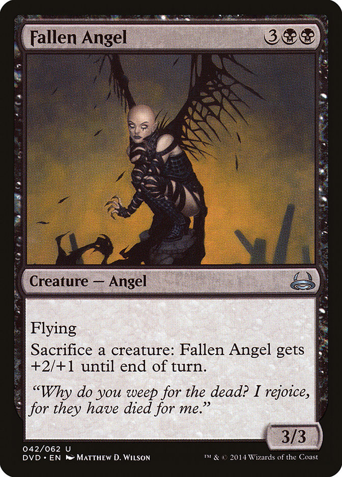 Fallen Angel (Divine vs. Demonic) [Duel Decks Anthology] | The CG Realm