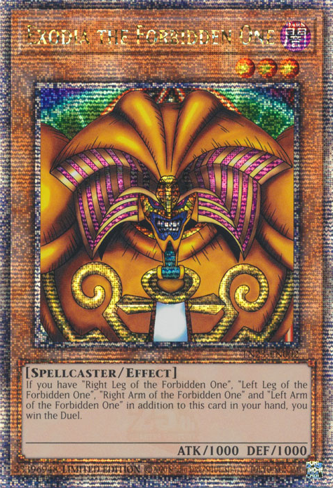 Exodia the Forbidden One [TN23-EN002] Quarter Century Secret Rare | The CG Realm