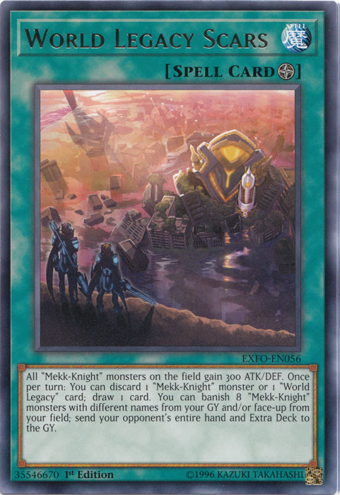 World Legacy Scars [EXFO-EN056] Rare | The CG Realm