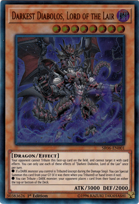 Darkest Diabolos, Lord of the Lair [SR06-EN001] Ultra Rare | The CG Realm