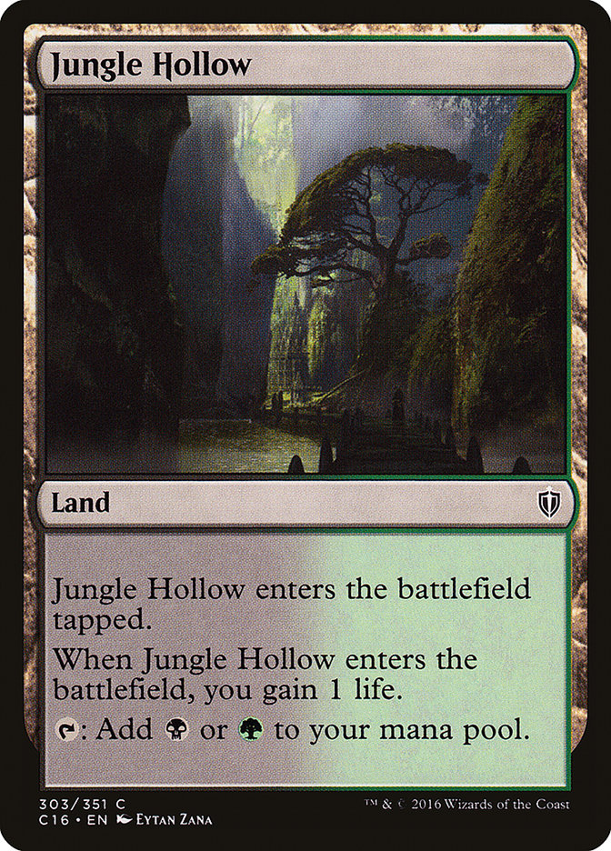 Jungle Hollow [Commander 2016] | The CG Realm