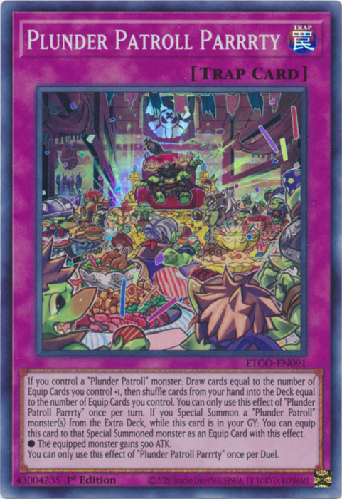 Plunder Patroll Parrrty [ETCO-EN091] Super Rare | The CG Realm