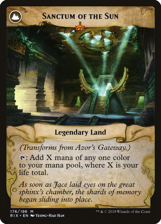 Azor's Gateway (RIX-176) - Rivals of Ixalan: (compasslanddfc)