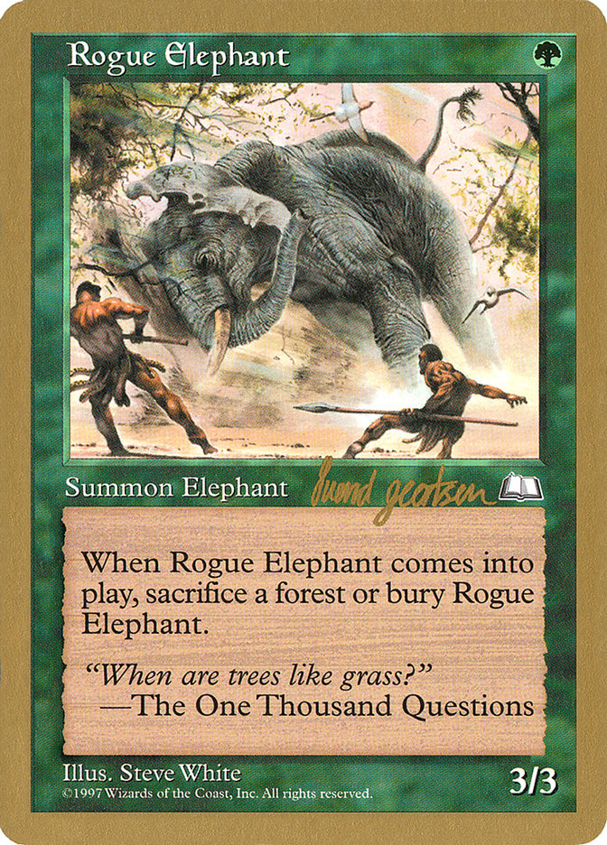 Rogue Elephant (Svend Geertsen) [World Championship Decks 1997] | The CG Realm