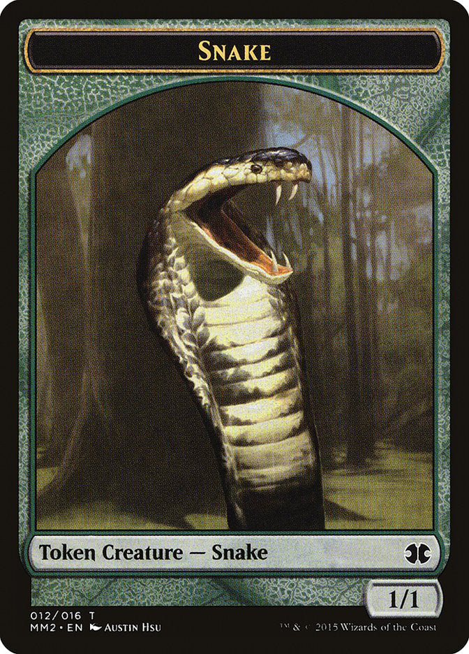 Snake Token [Modern Masters 2015 Tokens] | The CG Realm