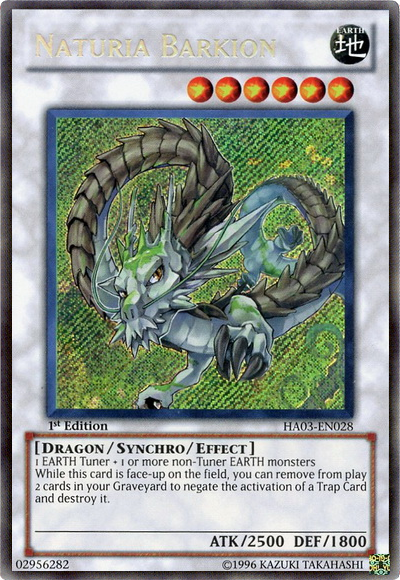 Naturia Barkion [HA03-EN028] Secret Rare | The CG Realm