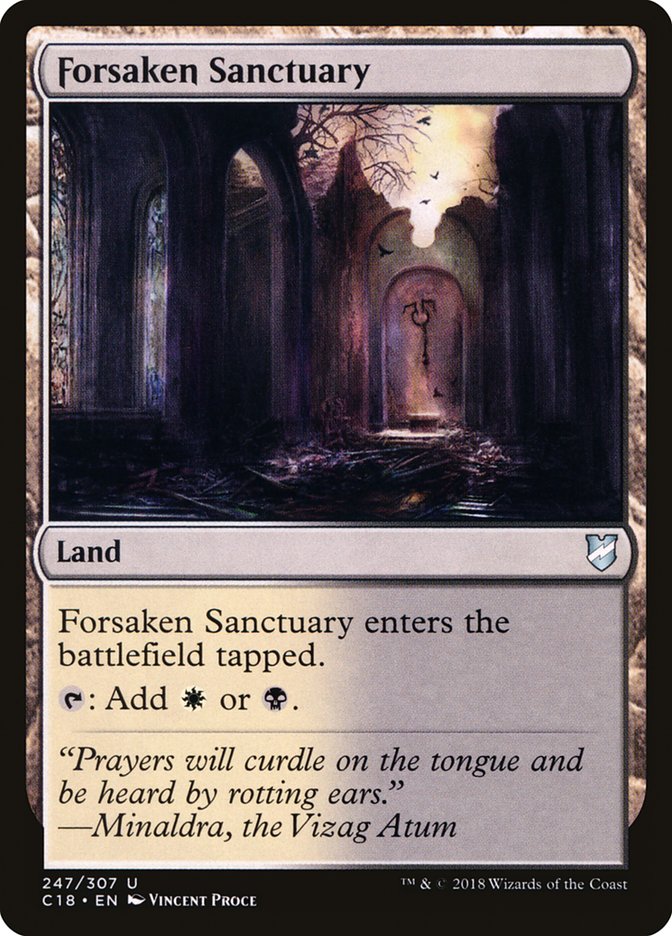 Forsaken Sanctuary [Commander 2018] | The CG Realm