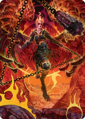 Zariel, Archduke of Avernus Art Card [Dungeons & Dragons: Adventures in the Forgotten Realms Art Series] | The CG Realm