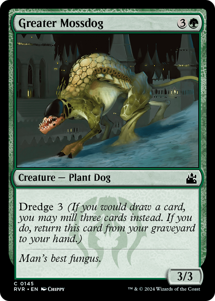 Greater Mossdog [Ravnica Remastered] | The CG Realm