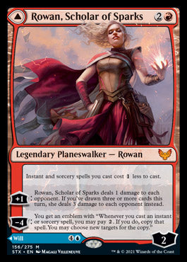 Rowan, Scholar of Sparks (STX-156) - Strixhaven: School of Mages
