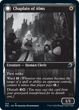 Chaplain of Alms (DBL-013) - Innistrad: Double Feature: (Double Faced Transform)