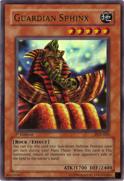 Guardian Sphinx [PGD-025] Ultra Rare | The CG Realm