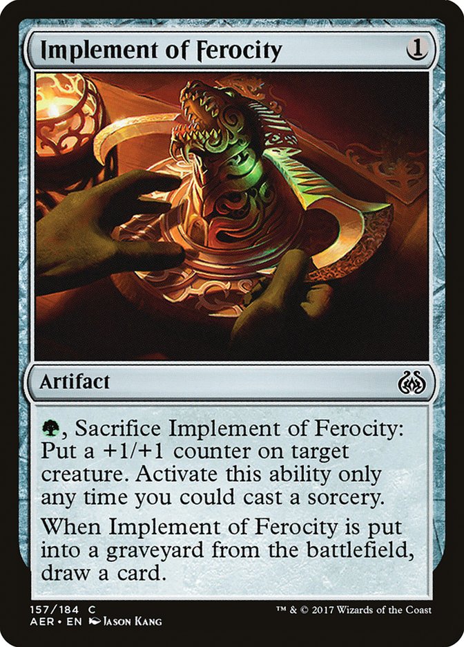 Implement of Ferocity [Aether Revolt] | The CG Realm