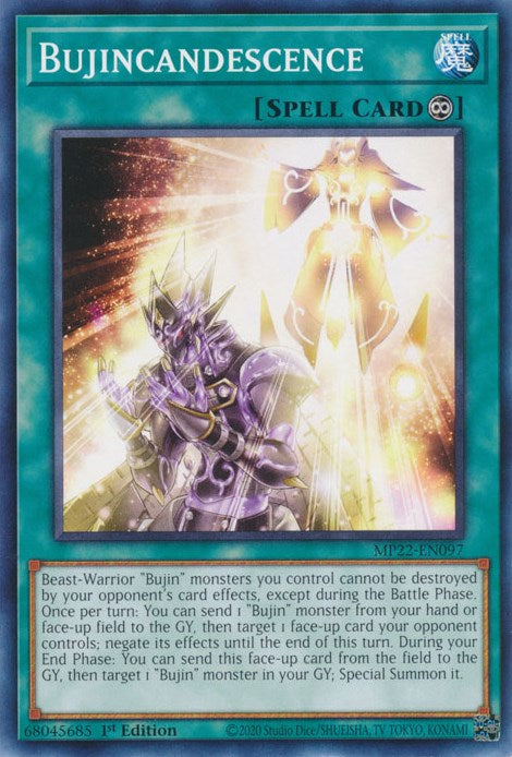 Bujincandescence [MP22-EN097] Common | The CG Realm