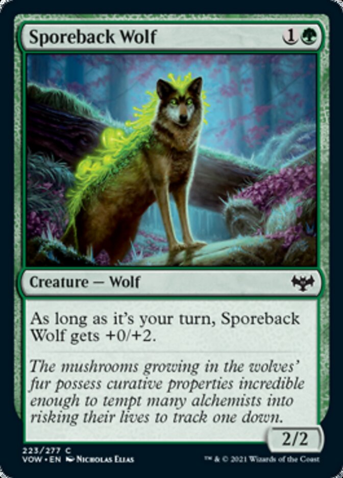Sporeback Wolf [Innistrad: Crimson Vow] | The CG Realm