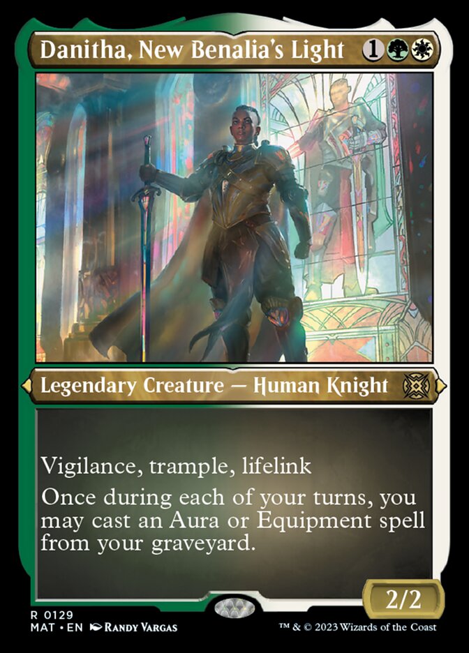 Danitha, New Benalia's Light (Foil Etched) [March of the Machine: The Aftermath] | The CG Realm