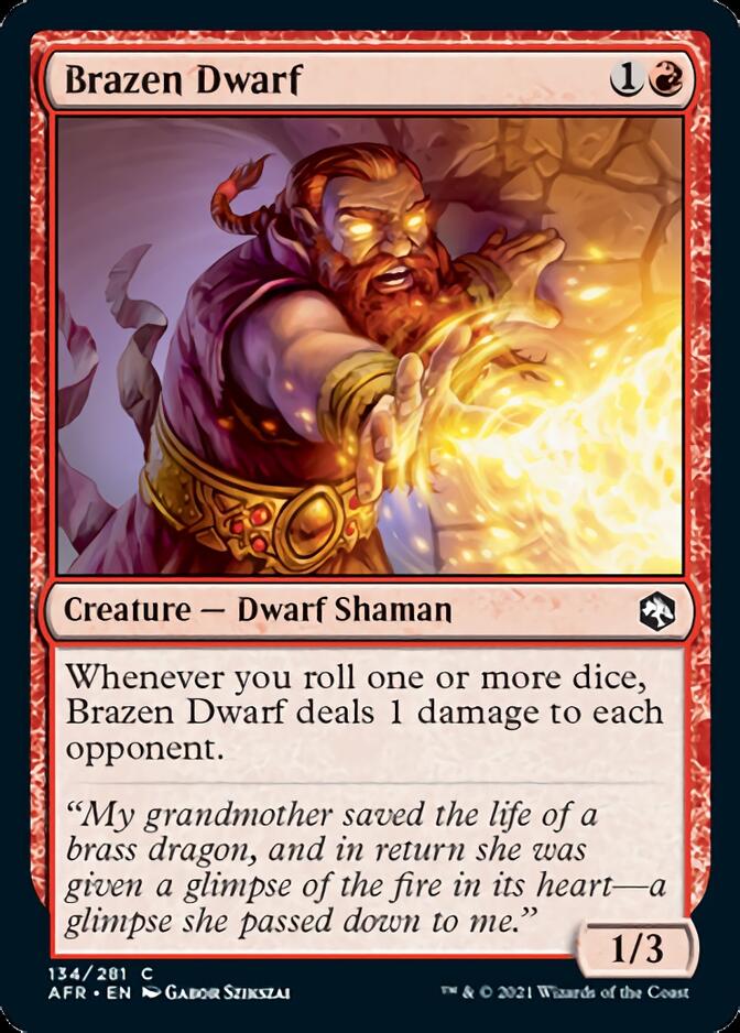 Brazen Dwarf [Dungeons & Dragons: Adventures in the Forgotten Realms] | The CG Realm