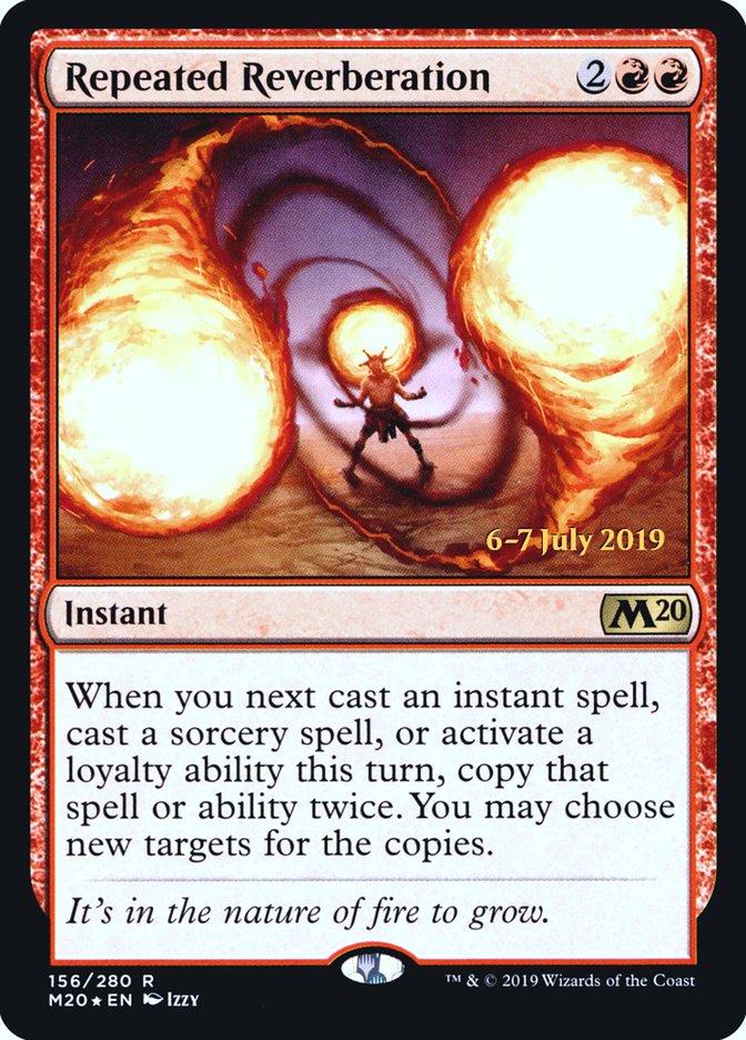 Repeated Reverberation [Core Set 2020 Prerelease Promos] | The CG Realm