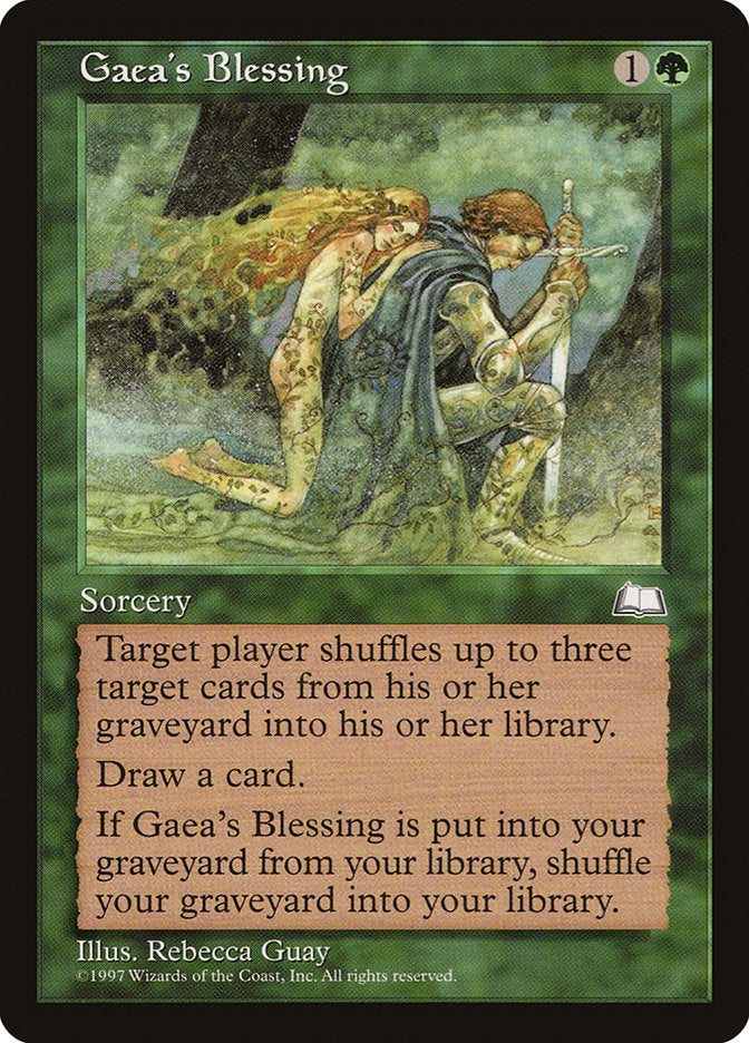 Gaea's Blessing [Weatherlight] | The CG Realm