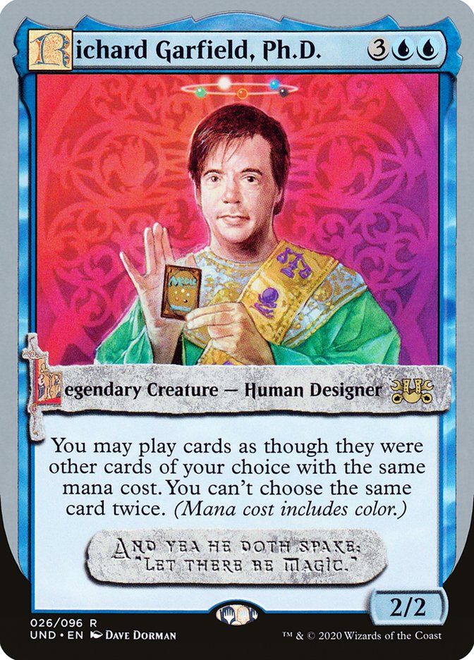Richard Garfield, Ph.D. [Unsanctioned] | The CG Realm