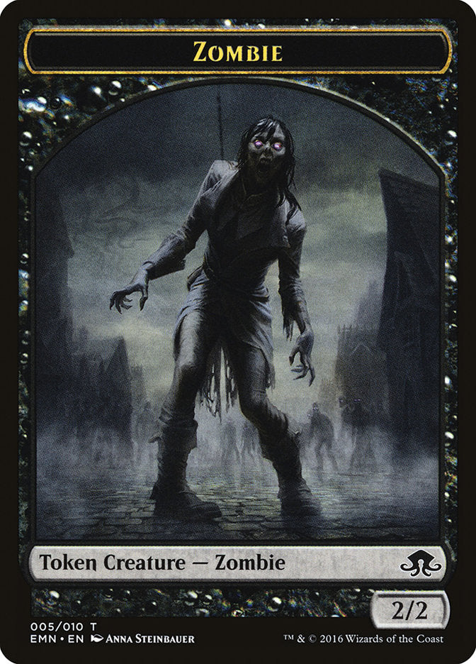 Zombie Token (005/010) [Eldritch Moon Tokens] | The CG Realm