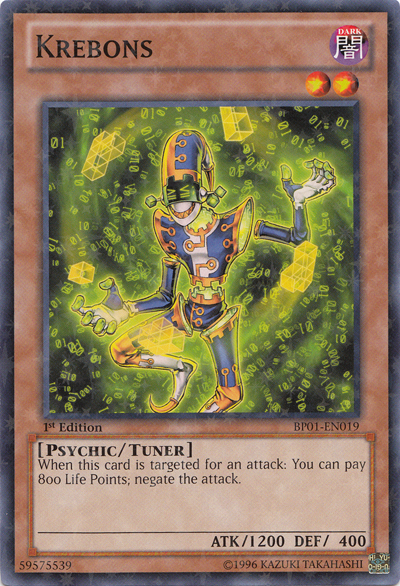 Krebons [BP01-EN019] Starfoil Rare | The CG Realm