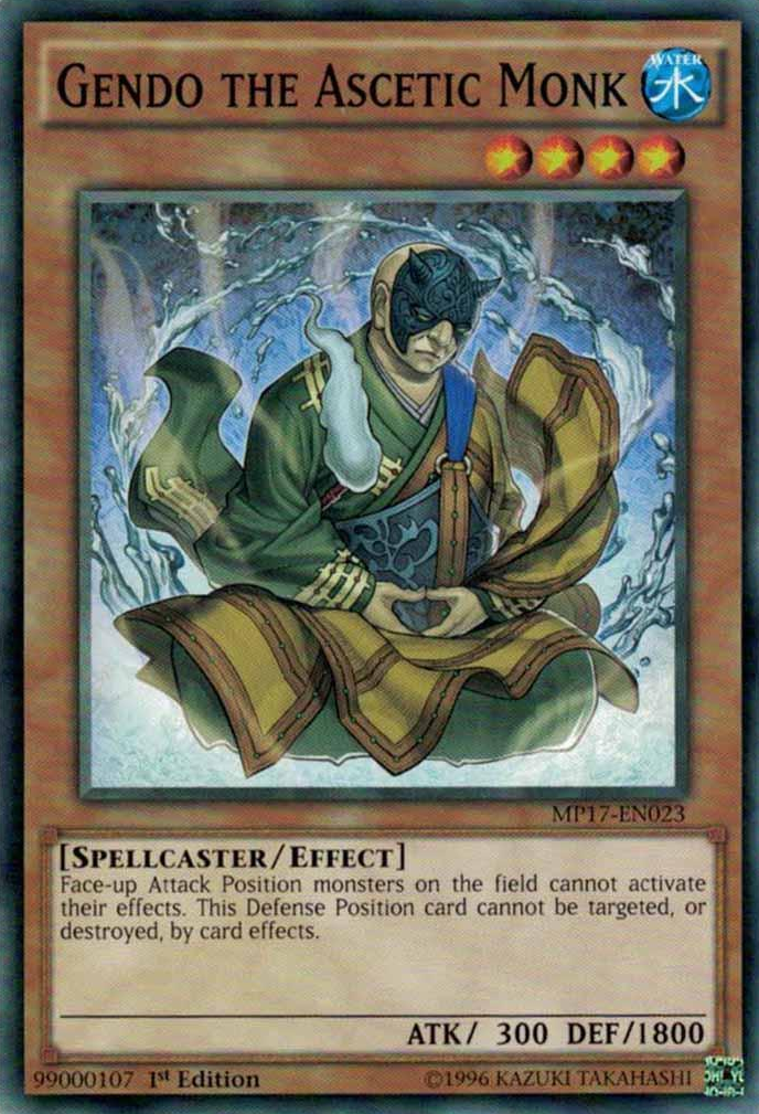 Gendo the Ascetic Monk [MP17-EN023] Common | The CG Realm