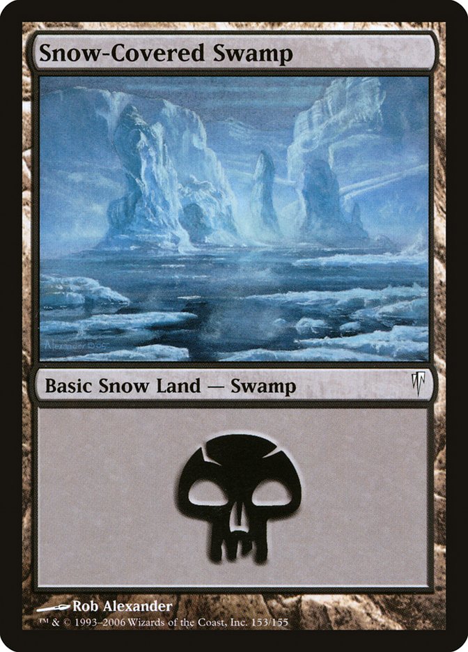 Snow-Covered Swamp [Coldsnap] | The CG Realm