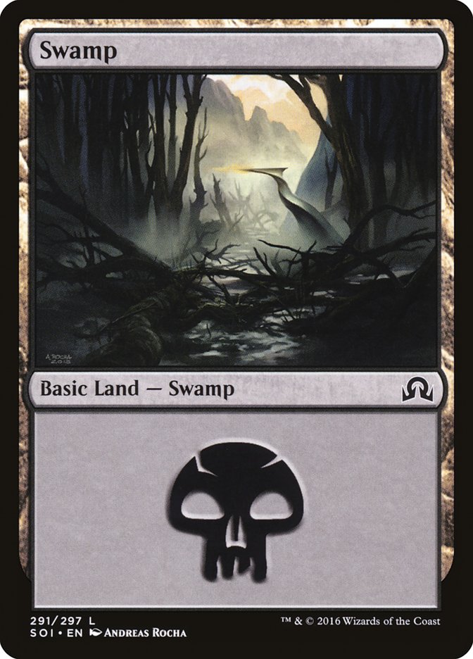 Swamp (291) [Shadows over Innistrad] | The CG Realm
