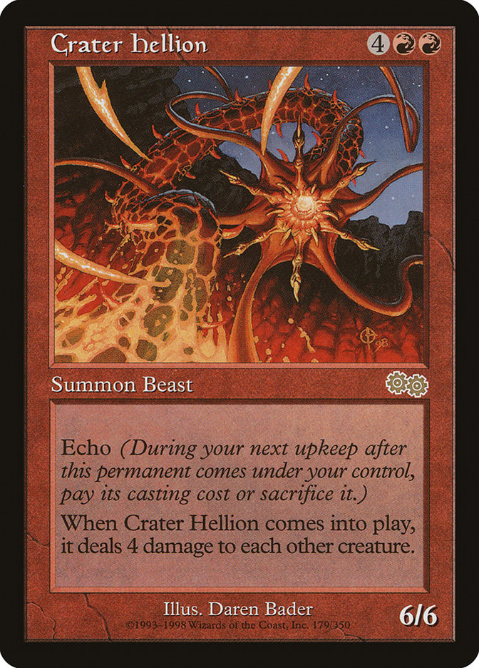 Crater Hellion [Urza's Saga] | The CG Realm