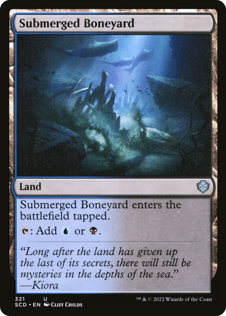 Submerged Boneyard [Starter Commander Decks] | The CG Realm
