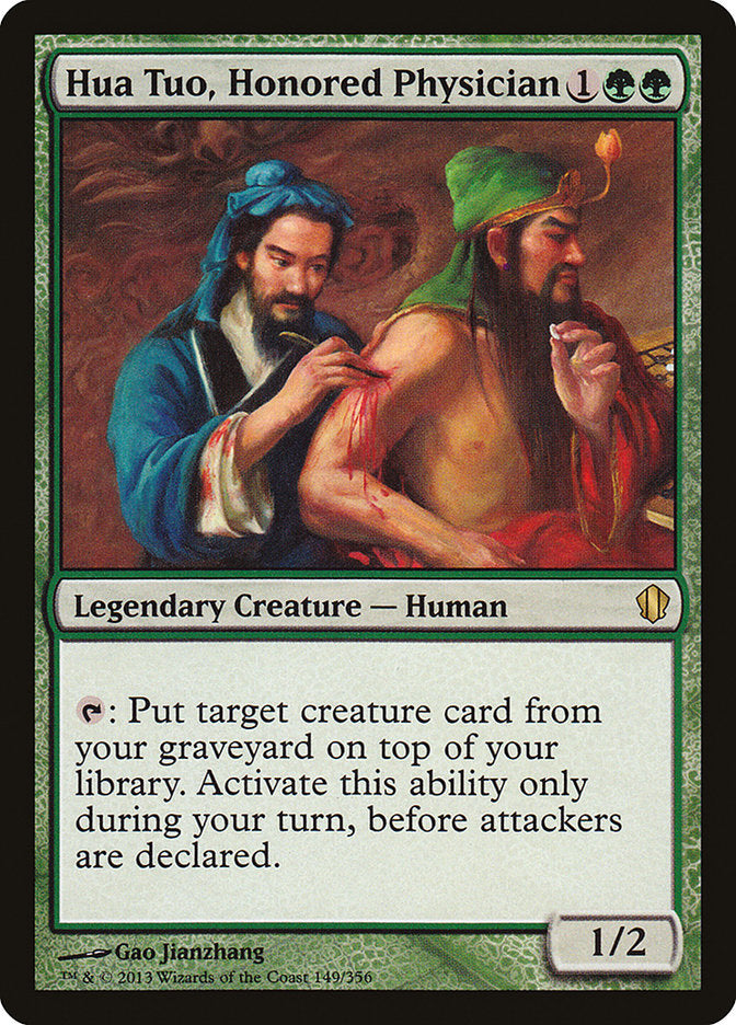 Hua Tuo, Honored Physician [Commander 2013] | The CG Realm