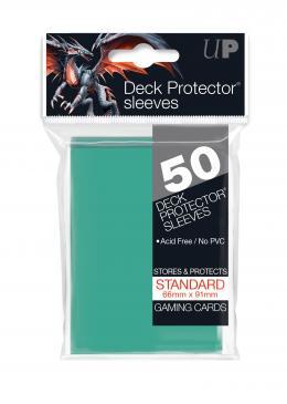 50ct Aqua Standard Deck Protectors | The CG Realm