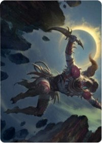 Nighthawk Scavenger Art Card [Zendikar Rising Art Series] | The CG Realm