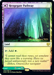 Hengegate Pathway // Mistgate Pathway [Kaldheim Prerelease Promos] | The CG Realm