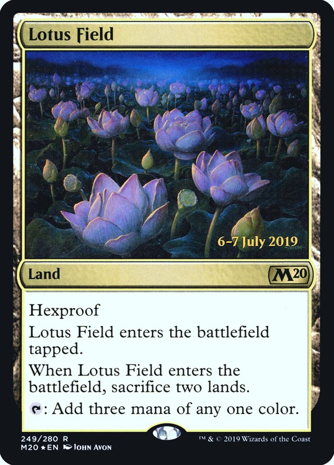 Lotus Field [Core Set 2020 Prerelease Promos] | The CG Realm