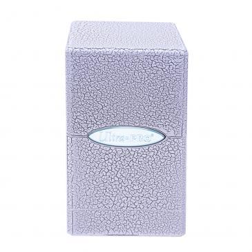 Ivory Crackle Satin Tower