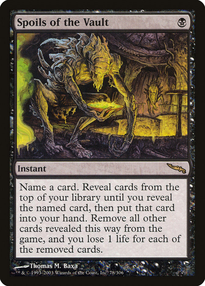 Spoils of the Vault [Mirrodin] | The CG Realm