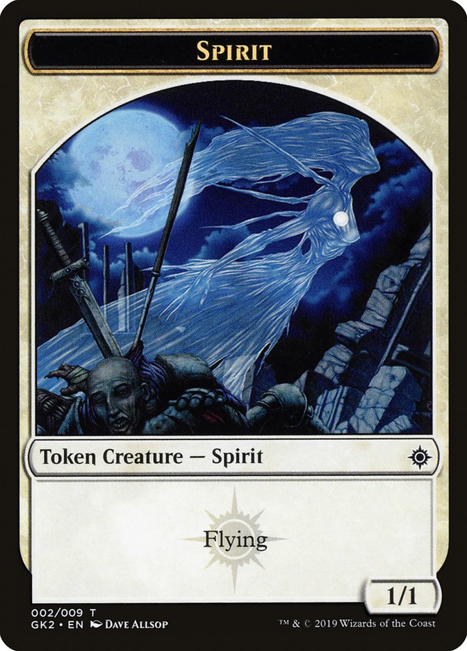 Spirit (002) // Spirit (010) Token (GK2-) - RNA Guild Kit Tokens