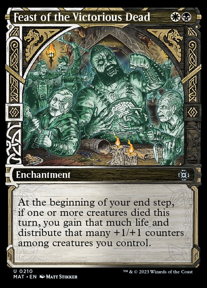 Feast of the Victorious Dead (Showcase Halo Foil) [March of the Machine: The Aftermath] | The CG Realm