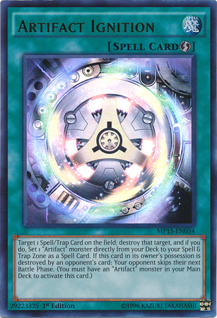 Artifact Ignition [MP15-EN034] Ultra Rare | The CG Realm