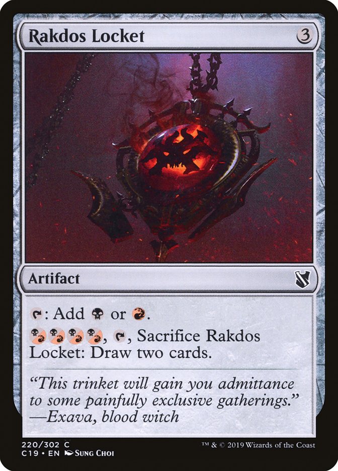 Rakdos Locket [Commander 2019] | The CG Realm