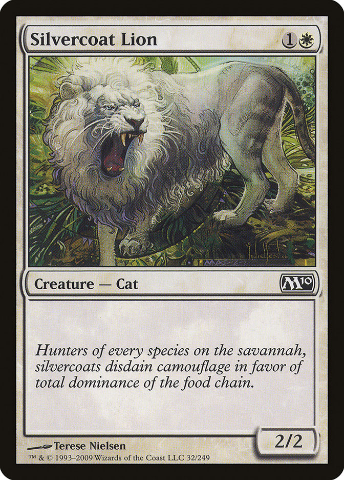 Silvercoat Lion [Magic 2010] | The CG Realm