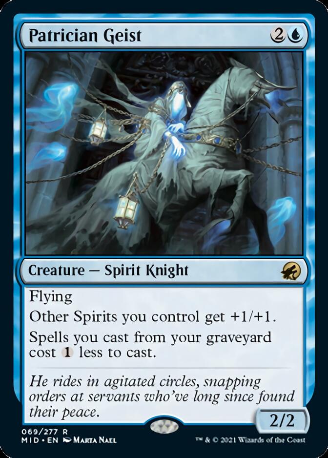 Patrician Geist [Innistrad: Midnight Hunt] | The CG Realm