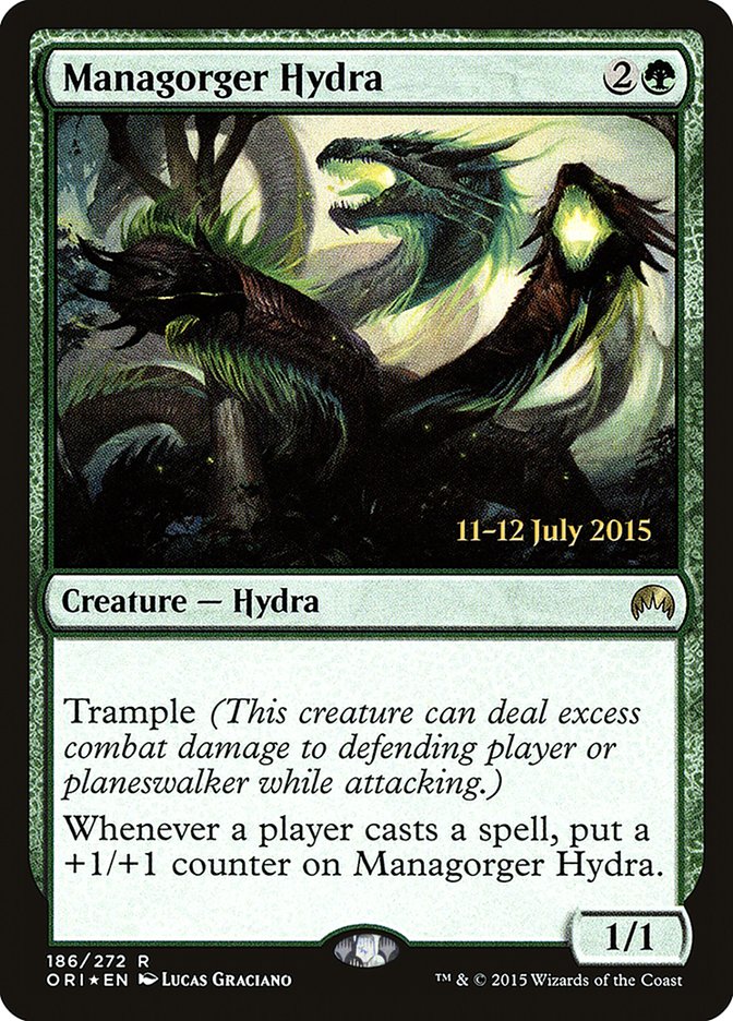 Managorger Hydra [Magic Origins Prerelease Promos] | The CG Realm