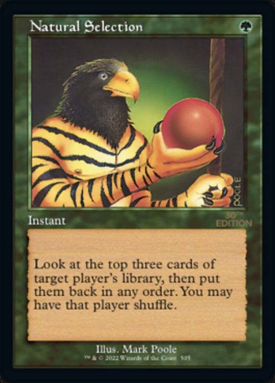 Natural Selection (Retro Frame) (30A-505) - 30th Anniversary Edition