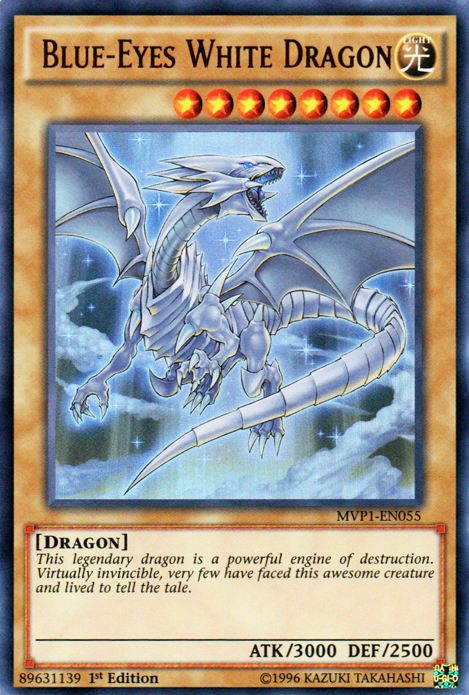 Blue-Eyes White Dragon [MVP1-EN055] Ultra Rare | The CG Realm