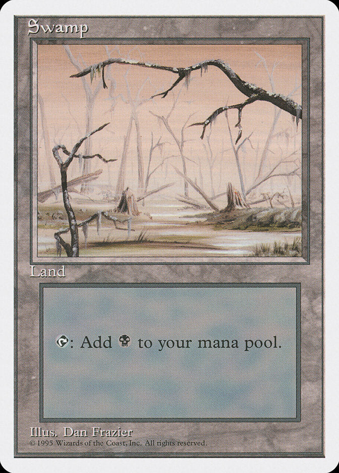 Swamp (Orange Sky) [Fourth Edition] | The CG Realm