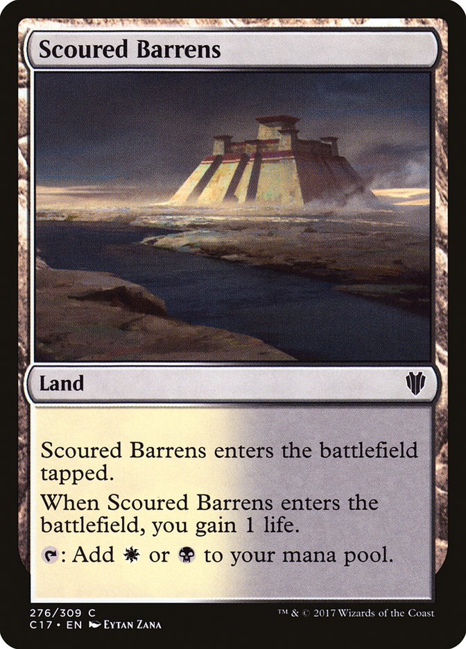 Scoured Barrens [Commander 2017] | The CG Realm